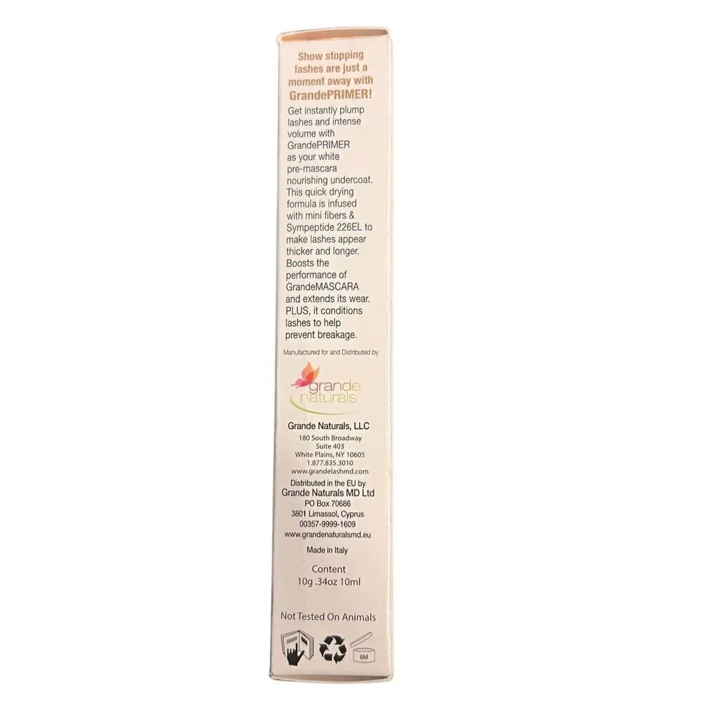 GrandeLash MD Grande primer lash boosting pre mascara Lengthening & thickening